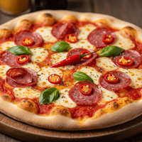 Halal Pepperoni & spicy