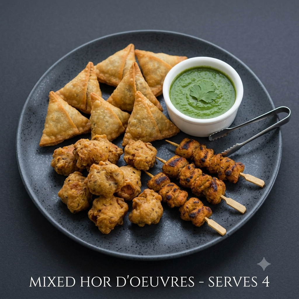 Mixed Hor D'oeuvres for 4