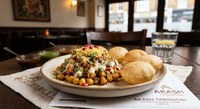 Chana Chat Puri