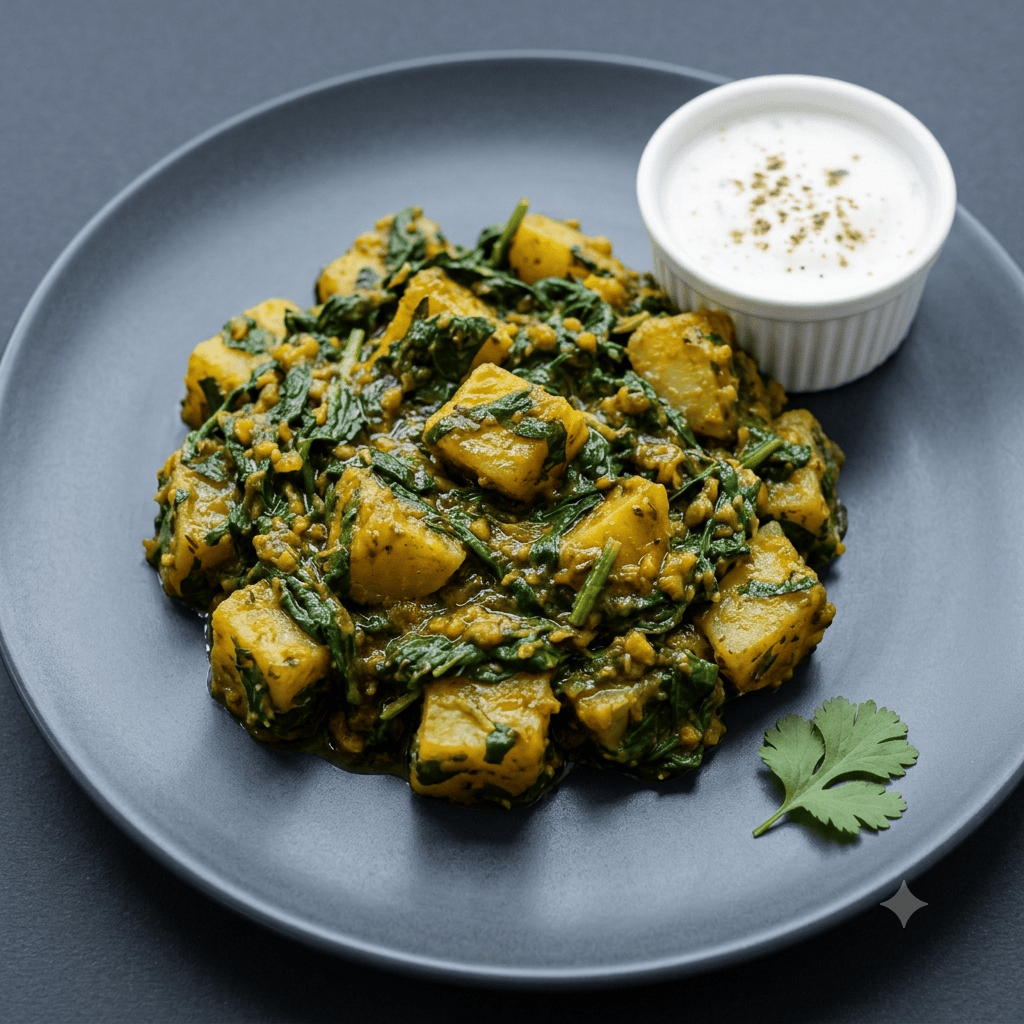 Sag Aloo