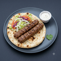 Nan shish kebab