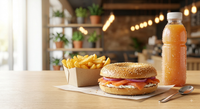 Bagel + Chips + Drinks