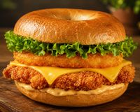 Chicken Deluxe Bagel