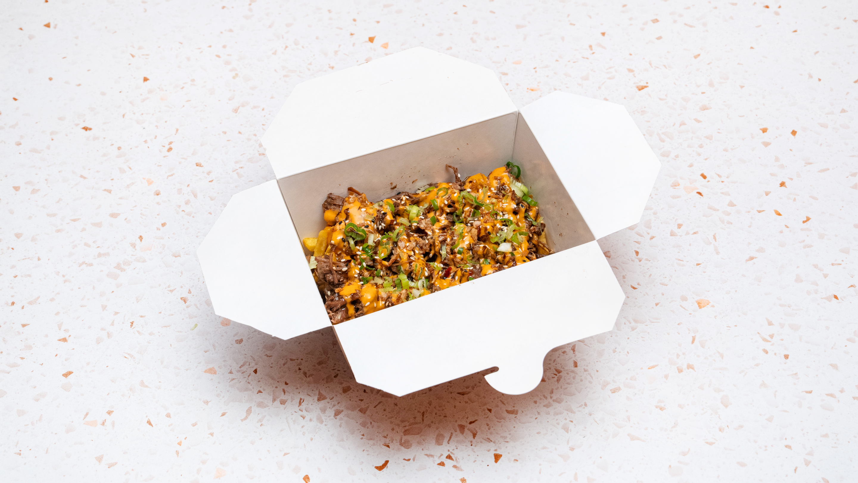 Beef Brisket Loaded Fries