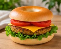 Veggie Deluxe Bagel
