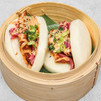 Spicy Korean Chicken Bao