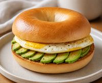 Egg & Avocado Bagel