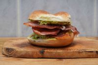 Bacon & Guacamole Bagel