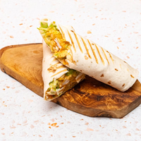 Shredded Lamb Wrap