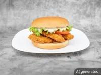 Chicken Strip Burger